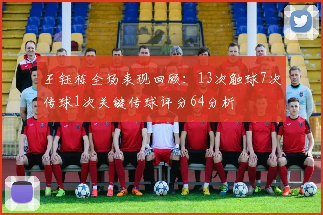 王钰栋全场表现回顾：13次触球7次传球1次关键传球评分64分析