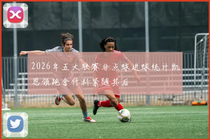 2026年五大联赛非点球进球统计凯恩领跑舍什科紧随其后